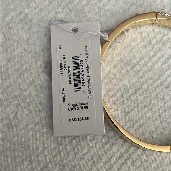 Kate Spade Gold Bracelet with Crystal Accents - Picture 6 of 13